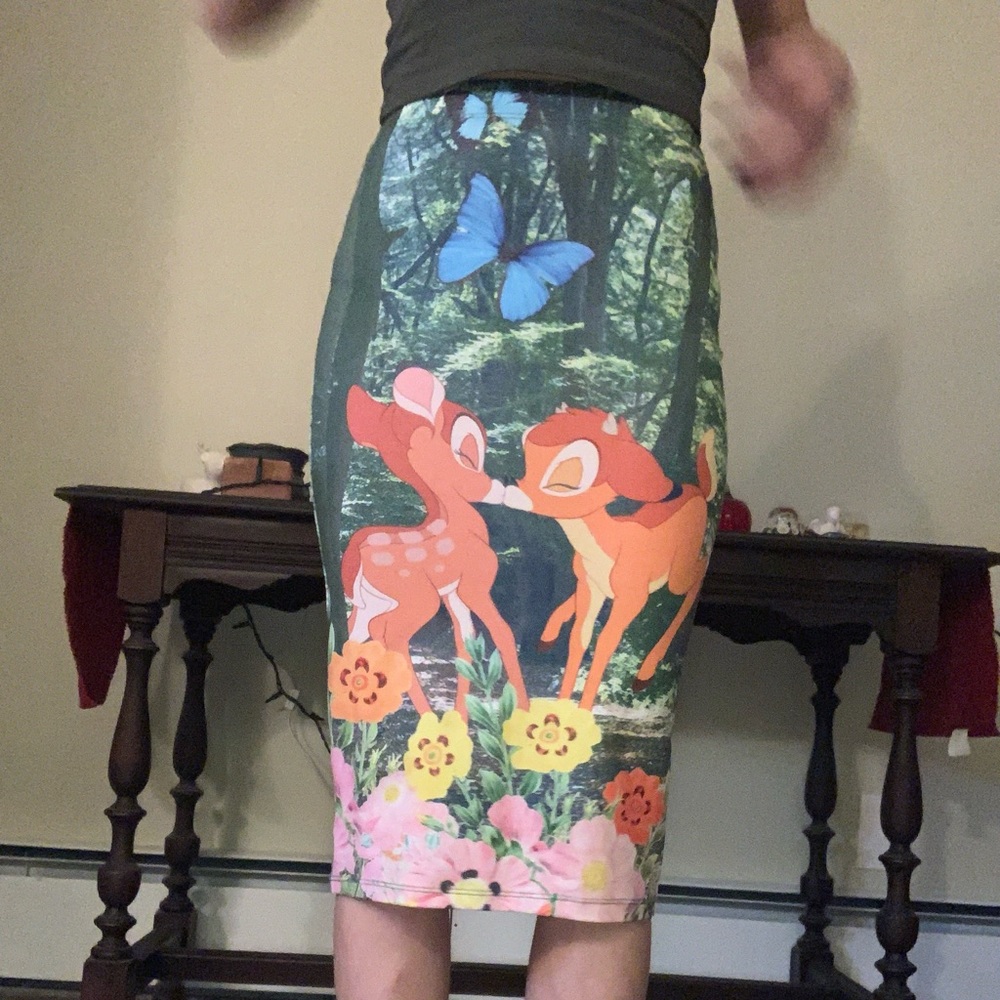 Bambi ( Disney ) midi pencil skirt